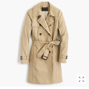 JCrew Icon Trench Coat 0P Petite 0